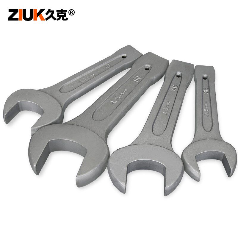 Heavy Duty Knocker Straight Handle Single Wrench Opening Head Hand 24 30 32 36 41 46 5 105