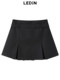 Lemeng Versatile Pleated Skirt Spring New Skirt Women's C2Gee1209