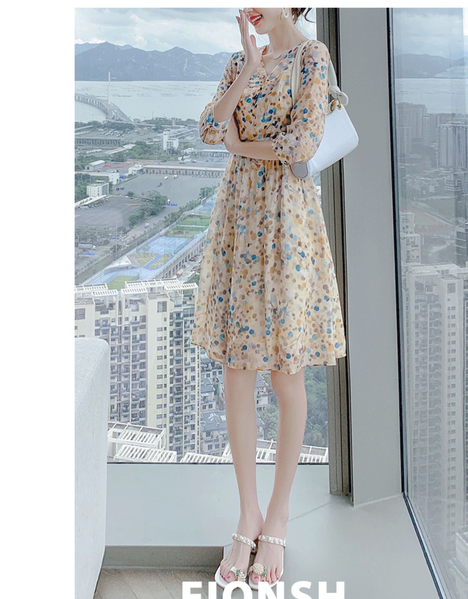 Robe été Mousseline de soie - Ref 3428811 Image 31