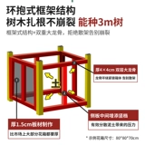 Антикоррозийный деревянный ящик для цветов, ящик для посадки деревьев на открытом воздухе, большой цветочный горшок, специальный ящик для цветов во дворе, квадратный ящик для цветов из цельного дерева на открытом воздухе