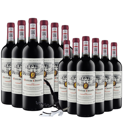 川富-原装原瓶干红葡萄酒750ml*2支