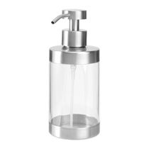Stainless Steel and Acrylic Soap Dispenser Foaming Liquide