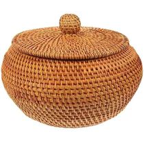 CenterPiece Trey rattan storage Basket Egg Trys Devild
