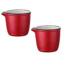 2 Pcs Small Milk Cup Cups Cups Coffee Jug Mini Jugs Butter