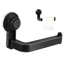 Toilet Paper Holder Stand Wall-Mounted Tissue Rack Suction