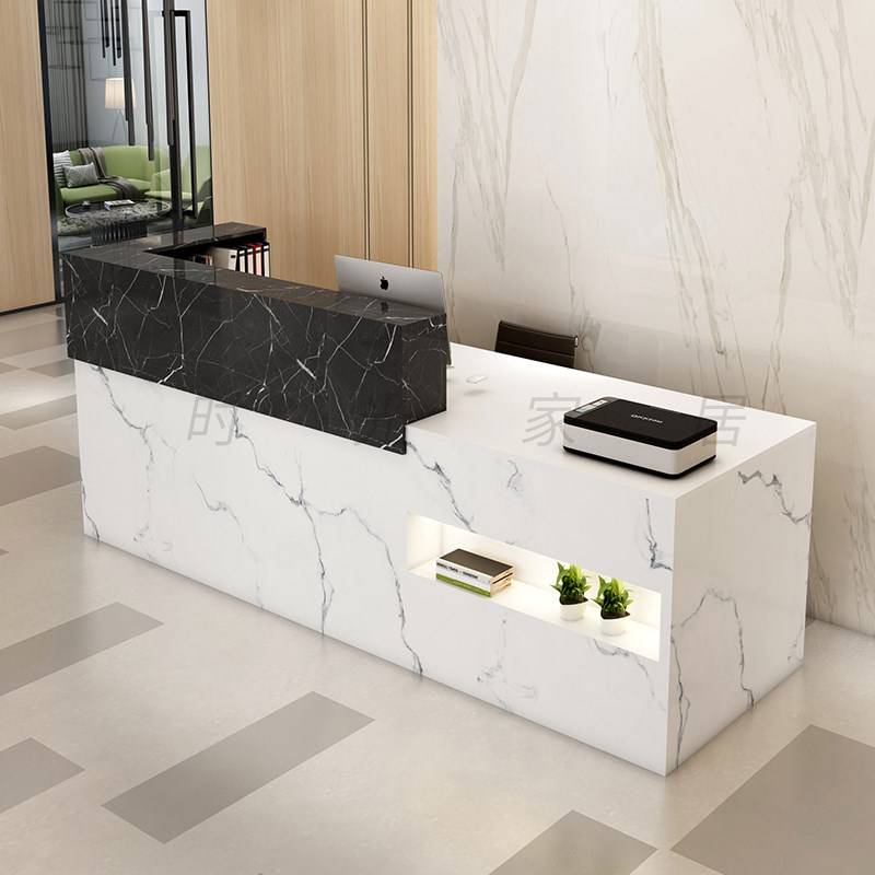 Bar Counter Cash Counter counter Counter Brief Modern Shop Small Convenience Store Supermarket Milk Tea Cashier Desk Front Desk Reception Desk