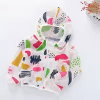 Áo chống nắng nữ mới áo khoác nhẹ mùa hè hoang dã thời trang bé UV chống nắng nhẹ cotton và lanh mùa hè ngoài trời - Quần áo ngoài trời cho trẻ em quần áo ngoài trời cho trẻ em