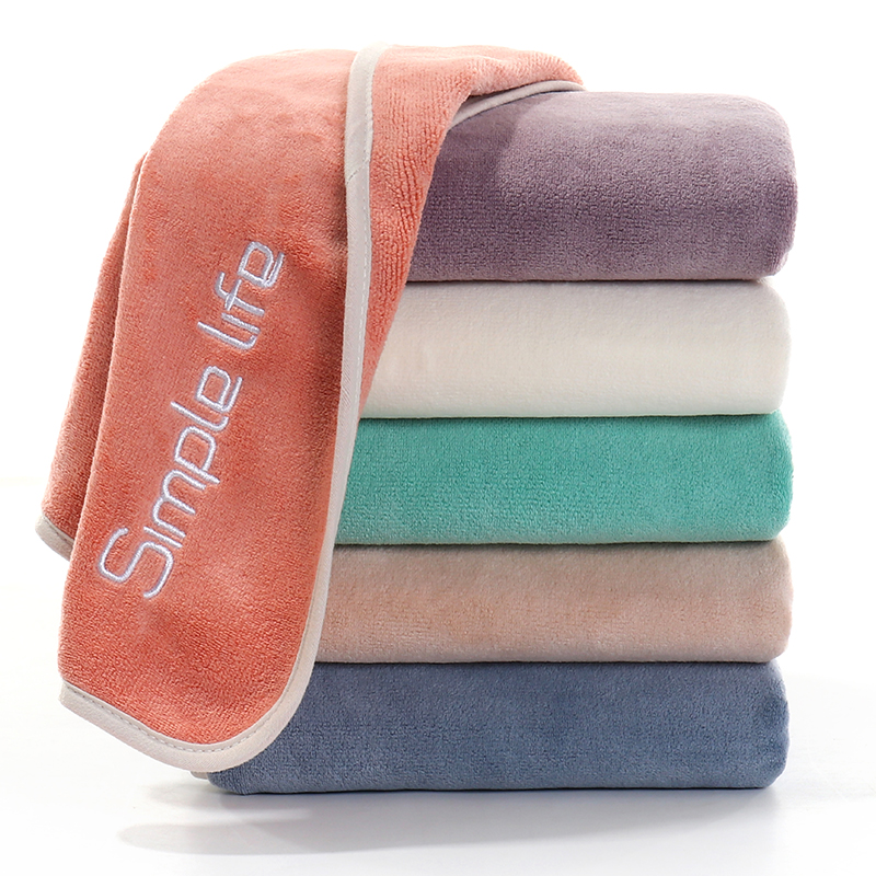 Creative couple towel Bath towel than pure cotton soft water absorption quick-drying hairless men and women household bath towel face towel