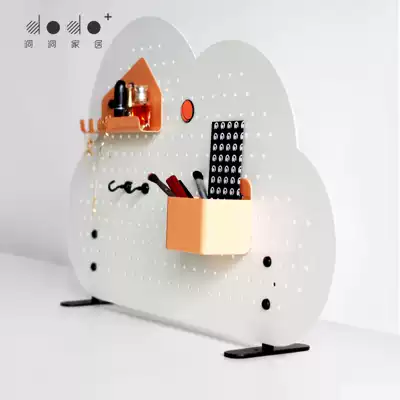 dodo hole board original cloud countertop type nail-free decorative shelf hardware belongs to Nordic simple free combination