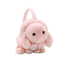 Childrens warm earmuffs for baby girls in winter Korean style cute and super cute childrens earmuffs windproof and coldproof earmuffs in winter