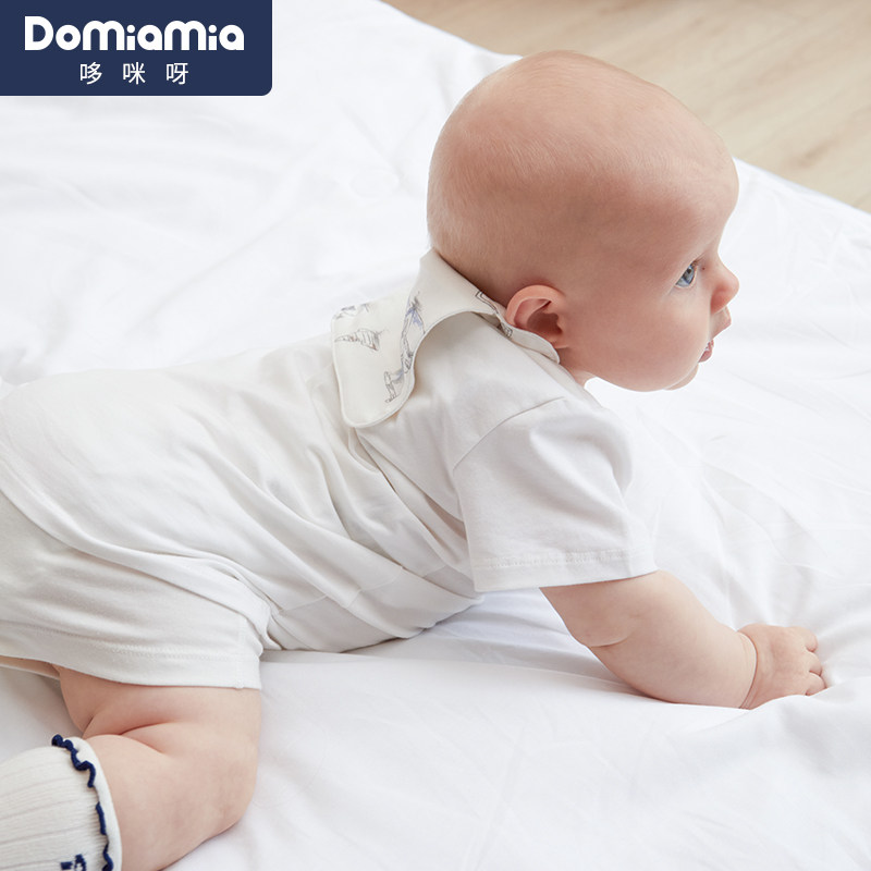 Domiamia Dormities, baby sucking sweat towels baby spring summer sepp sweat scarves kindergarten children cushion back towels 2 pieces