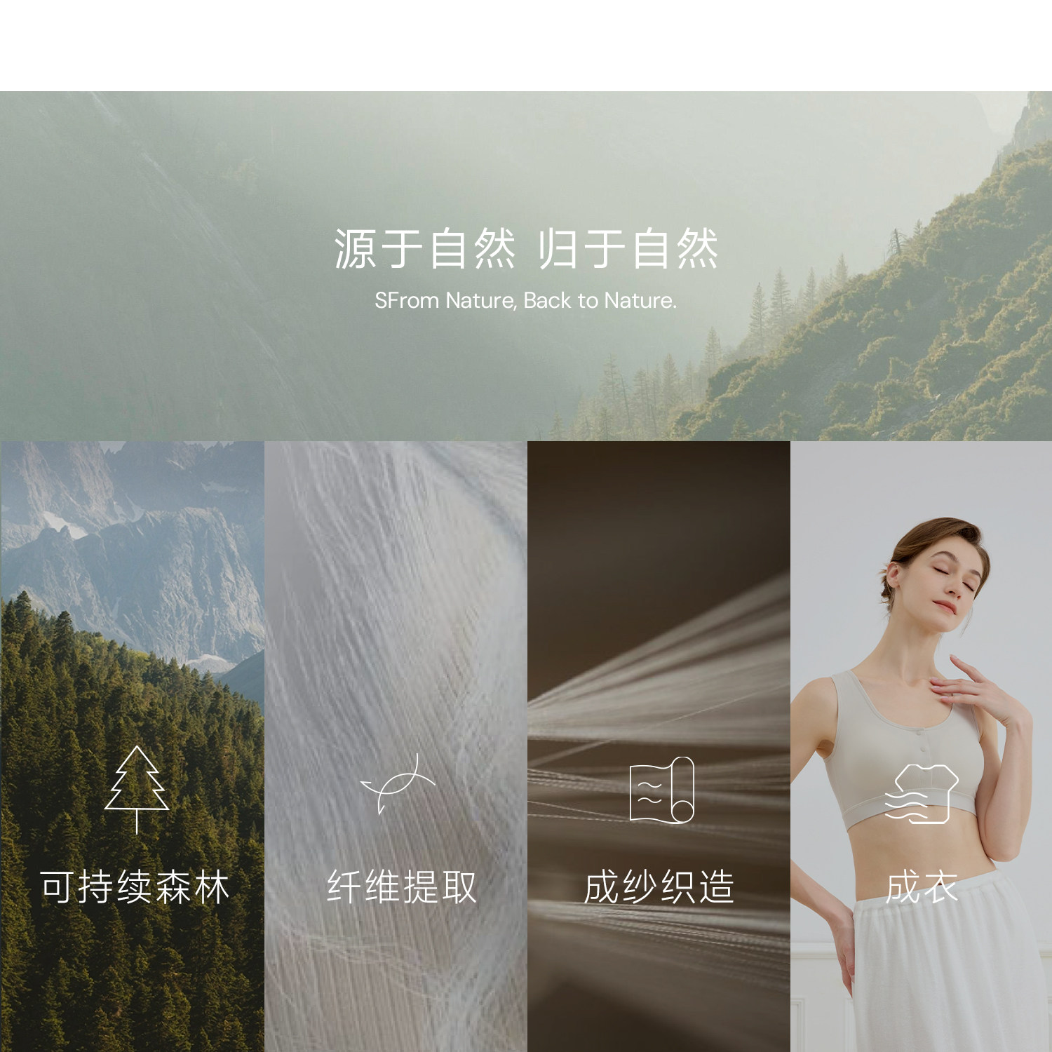 Domiamia小轻风前中开哺乳内衣轻薄透气孕妇防下垂夜用产后文胸 — 9