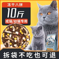 Замороженная кошачья еда 10 кот всасывают в кот котенок синий кот.