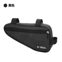 Треугольная балка сумка черная