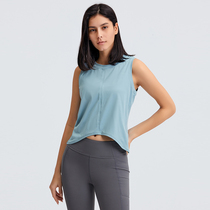 lulu original factory yoga blouse girl spring summer slim fit loose hood shirt long sport vest running fitness suit woman