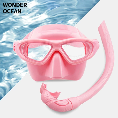 Новое простое зеркало для лицевого зеркала. Прогрессивное нос плавающий влажный влажный дыхательный маска.