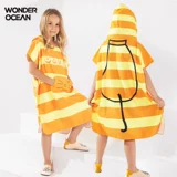 Быстросохнущее детское удерживающее тепло пляжное банное полотенце, коллекция 2021, хорошо впитывает воду