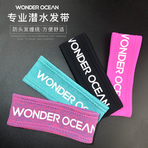 wonderocean 2021 new diving hair band male and female diver equipment neoprene hair band headband