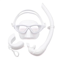 Белая дыхательная трубочка, комплект