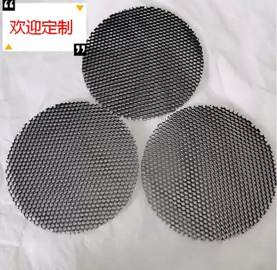 Aluminum honeycomb core LED spotlight light guide net Black anti-glare grille lighting honeycomb mesh Aluminum honeycomb mesh processing custom