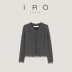 IRO [Cùng một đoạn của ngôi sao] Thời trang nữ mùa xuân và mùa thu của thương hiệu Pháp tất cả phù hợp với hương thơm nhỏ áo khoác ngắn mát mẻ ngọt ngào - Áo khoác ngắn Áo khoác ngắn