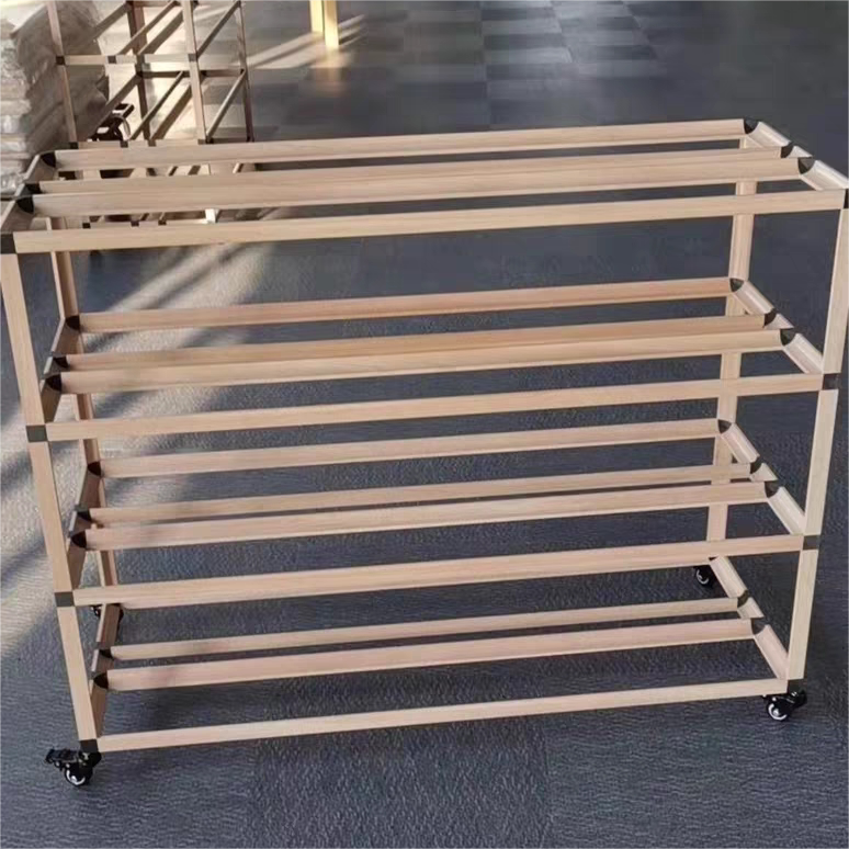 Aluminum Basketball Storage Rack Is Lightweight and Rust-Free