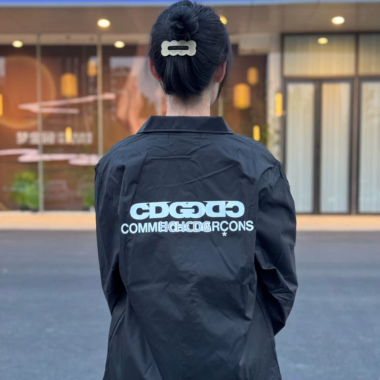 Куртка-ветровка Coach с принтом букв CDG японского бренда HCHCDG для мужчин и женщин