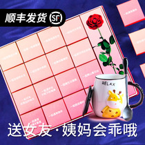 Valentines Day Ransheng love brown sugar ginger tea aunt warm heart gift box rose old ginger jujube to send girlfriend physiological period to drink
