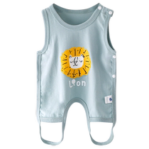 (Out of stock clearance in summer) Baby Belly Belt Protector Summer Thin Baby Legs Pure Cotton Newborn Vest Style