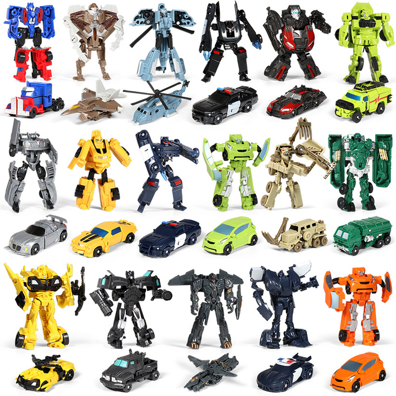 Transforming Toys for Boys, Robot Mini Cars, Small Complete Set of Transformers Model Kits, Boys' Bumblebee