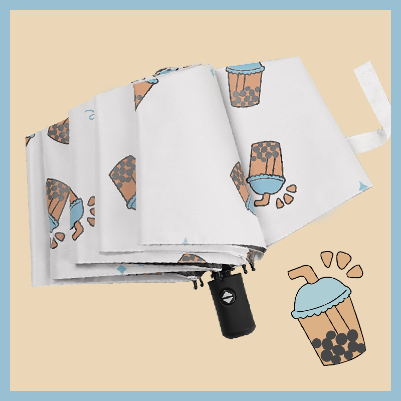 Automatic Baro UV Parmbrella Sun Prevention UV Parmbrella UV Parmbrella Little Fresh Folding Students Lovely