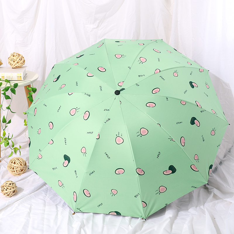 Double large number reinforcement thickened shading sun clear umbrella female sturdy anti-wind folding dual-use sunscreen Anti-UV-Taobao