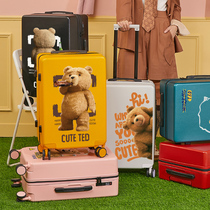 Xiaomi good cartoon luggage woman 24 inch small pull box 2022 new password suitcase male strong resistance