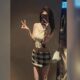 American-Style Design Zipper Sports Vest, Low-Waisted Plaid Skirt Pants Two-Piece Set for Women, Summer Outfit, Hot Girl Suit