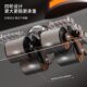 SND new upgraded four-wheel abdominal wheel automatic rebound abdominal muscle trainer curling abdominal trainer fitness slimming belly