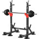 Home Bench Press Rack, Squat Rack, Indoor Fitness Equipment, Barbell Rack, Adjustable Width Bench Press Rack, Weight Bench
