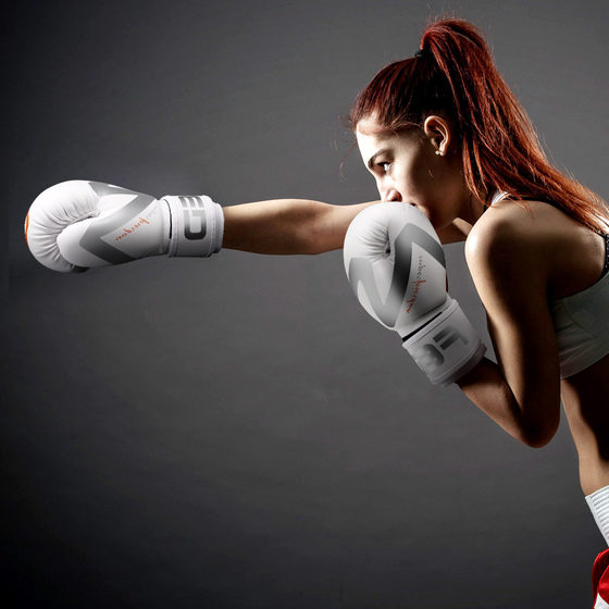 New Professional Boxing Gloves, Sanda Boxing Gloves for Men and Women, Training Children's Punching Bags, Muay Thai Fighting, Durable 6oz