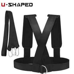 Resistance Sled Harness Resistance Vest Sled Harness Pull Belt Vest Running Training Fitness Accessories