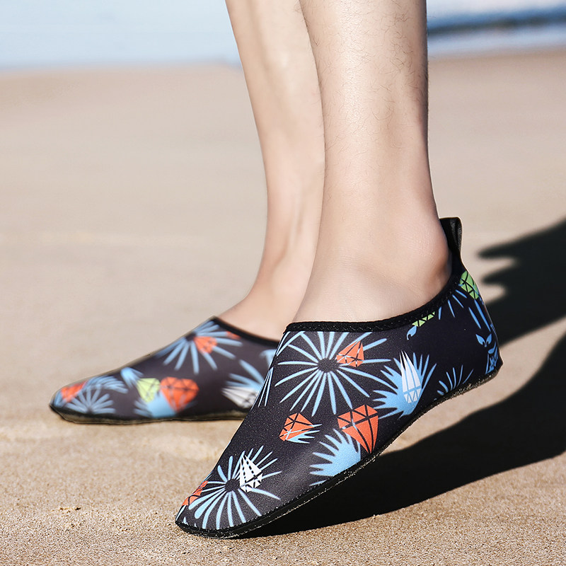 Diving shoes beach socks shoes men and women summer wading upstream shoes quick-drying snorkeling swimming shoes fitness yoga treadmill shoes