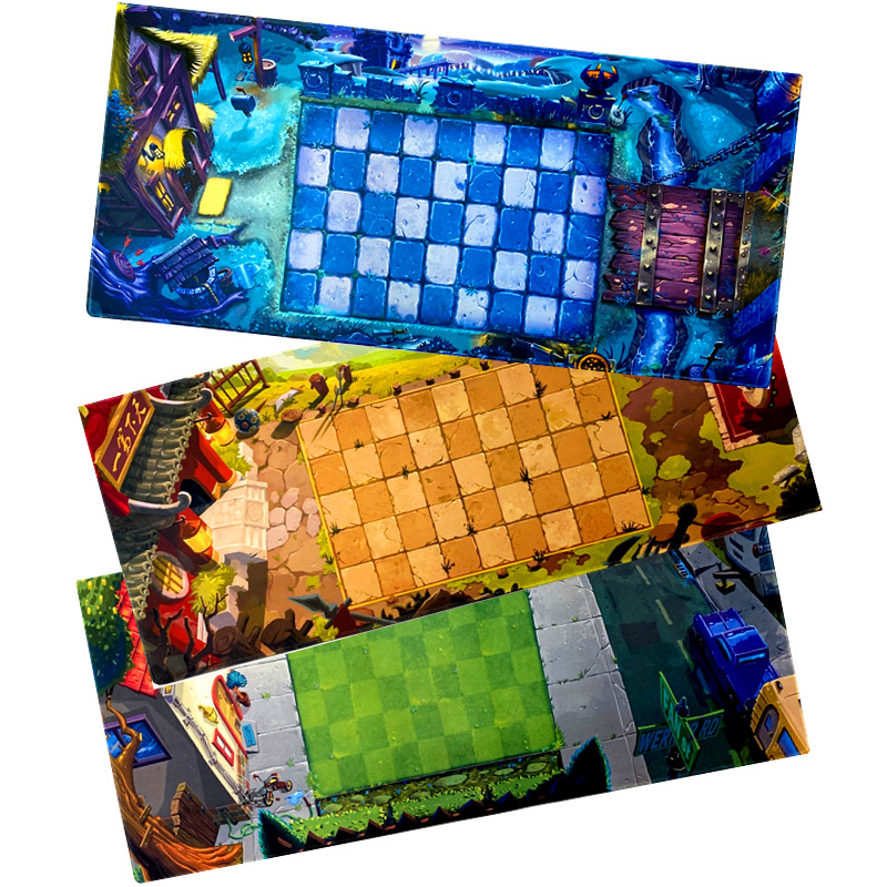 Genuine Plant Wars Corpse Toys 2 Game pads 90X40cm Mouse Pad Scene Diagrams for Battle Battle Maps