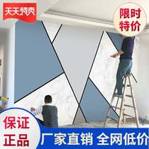 。 Wallcover TV background wall Chinese cloth European style wall Nordic style 2020 young luxury plus thick home decoration