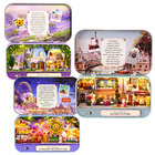 智趣屋diy小屋盒子剧场手工制作迷你房子拼装玩具模型生日礼物女