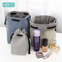 Portable large capacity cosmetic bag Simple lazy storage bag Net Red travel drawstring multi-function drawstring cosmetic bag