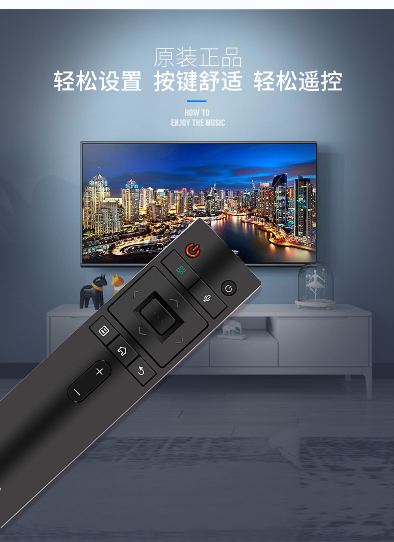 Điều khiển từ xa TV gốc Konka KW-YF305 305C YF307 LED43 / 49/55 / ​​65R1 / M1 - TV tivi samsung 65 inch
