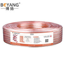 Boyang fever grade oxygen-free copper sound line EVJV2 * 300 core gold and silver wire audio amplifier horn line HIFI Special