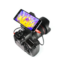 Mobile phone camera Canon SLR low camera position photography change large screen flip screen selfie monitor selfie stand