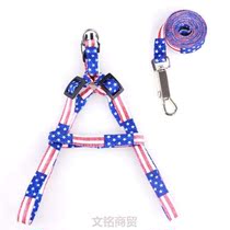 Pet dog leash rope vest style dog chain walking dog rope small dog puppy dog rope tie