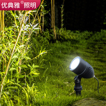 Superior Elegant Photo of the Tree Lamp Led in the Outdoor Waterproof Lawn Trees Garden Landscape Round Spotlight