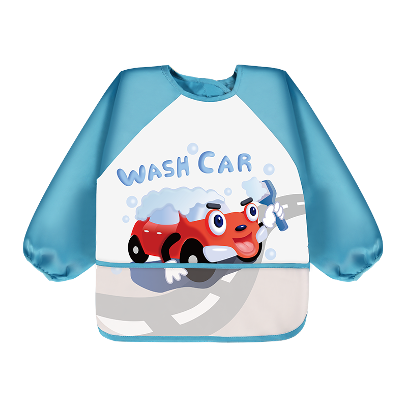 Baby eating bib, anti-dirty protective clothing, bib saliva pocket