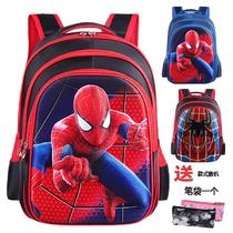 Childrens school bag kindergarten male and female baby cartoon spider man 3-5-6 years old small class middle class boy backpack
